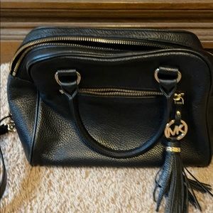 Black Leather MK Medium size